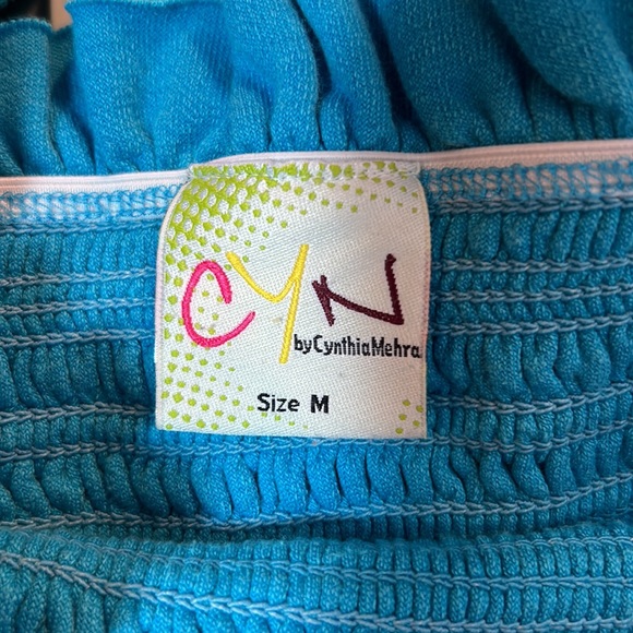 Cynthia Mehta terry cloth dress with pockets. Size Small - Picture 5 of 5